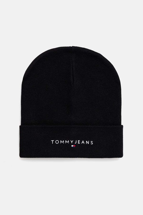 Tommy Jeans Kapa Tommy Jeans boja: crna, AW0AW16783