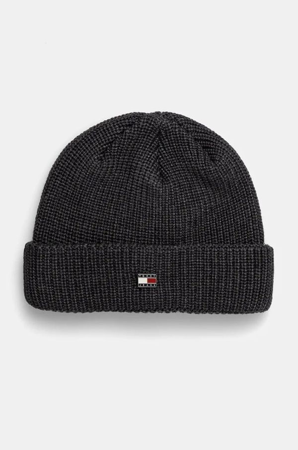 Tommy Jeans Kapa Tommy Jeans boja: siva, AM0AM12635