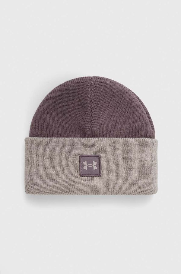 Under Armour Kapa Under Armour boja: siva, od debelog pletiva