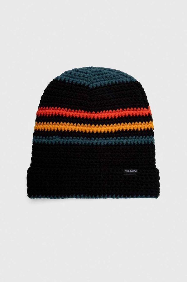 Volcom Kapa Volcom boja: crna, od debelog pletiva