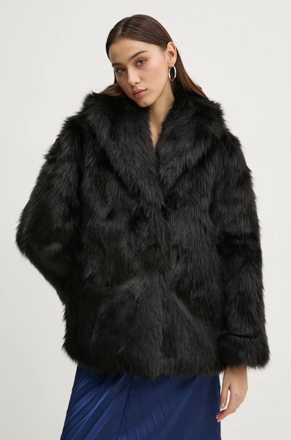 Abercrombie & Fitch Kaput Abercrombie & Fitch za žene, boja: crna, za prijelazno razdoblje, KI144-4188