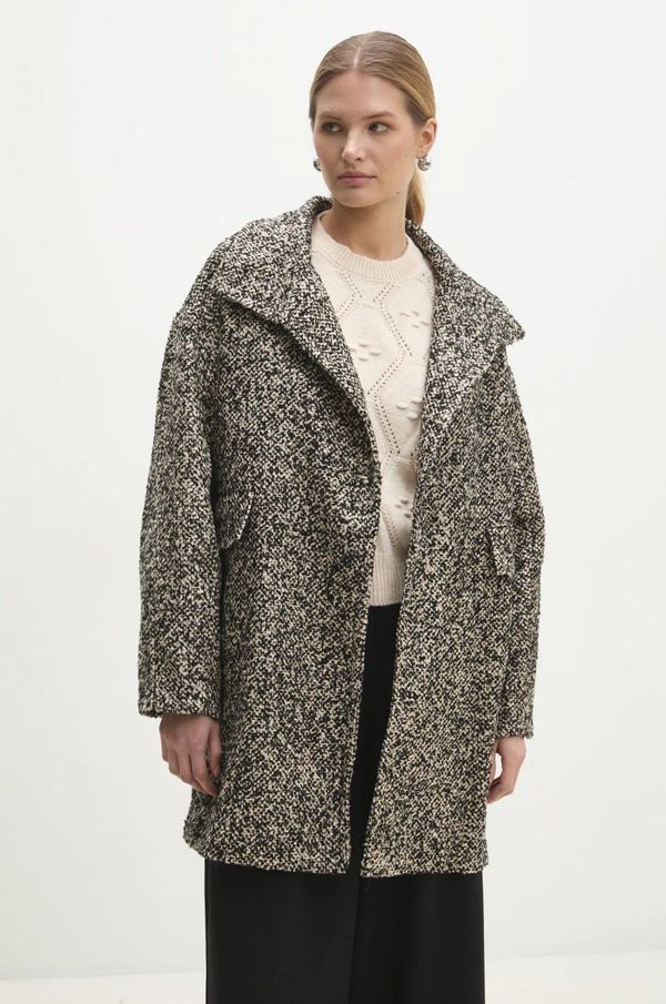 Answear Lab Kaput Answear Lab za žene, boja: crna, za prijelazno razdoblje