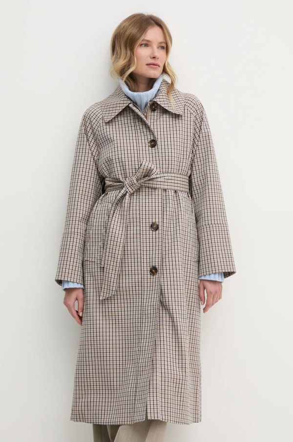 Barbour Kaput Barbour za žene, boja: bež, za prijelazno razdoblje, LSP0197BL31