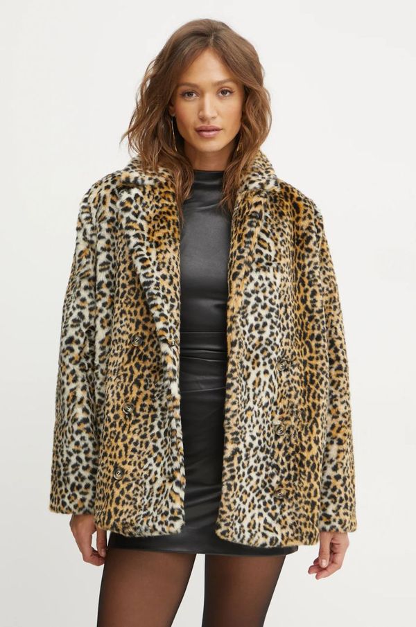 Bardot Kaput Bardot VENTO za žene, boja: bež, za prijelazno razdoblje, kopčanje u dva reda, 59693JB