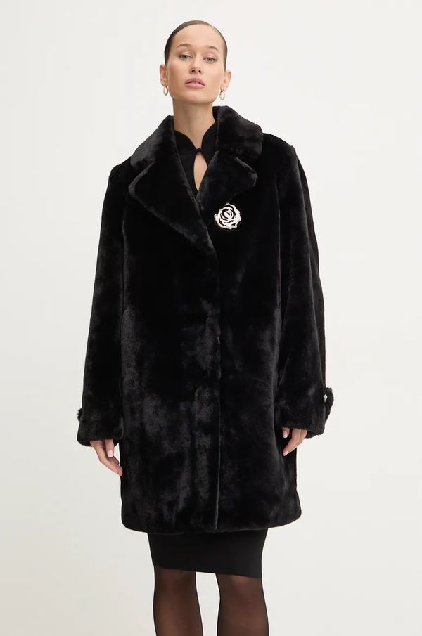 Blugirl Blumarine Kaput Blugirl Blumarine za žene, boja: crna, za prijelazno razdoblje, RF4017.E0885