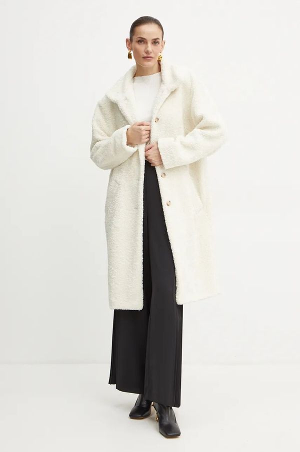 Boss Orange Kaput Boss Orange za žene, boja: bež, za prijelazno razdoblje, oversize, 50535901