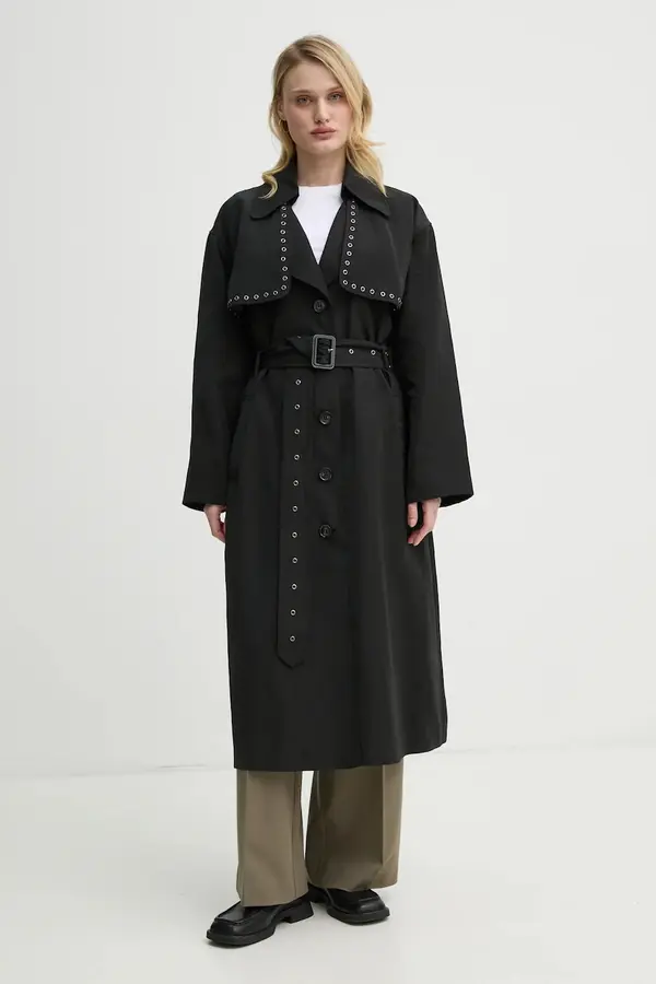 Bruuns Bazaar Kaput Bruuns Bazaar za žene, boja: crna, za prijelazno razdoblje, BBW4346