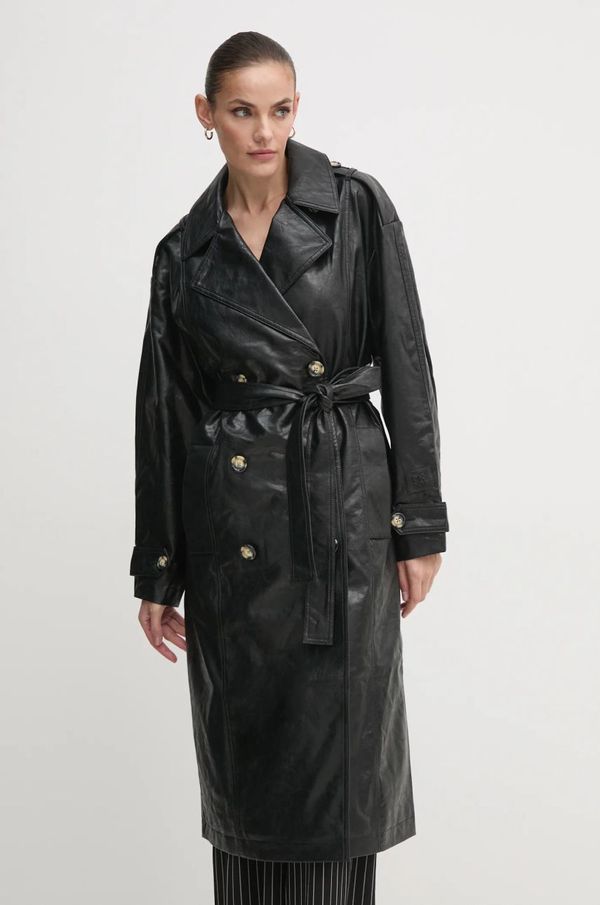 DKNY Kaput Dkny za žene, boja: crna, za prijelazno razdoblje, oversize, D2G4A212