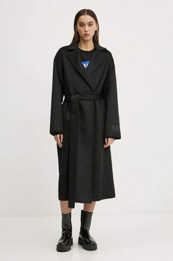 Hugo Kaput HUGO za žene, boja: crna, za prijelazno razdoblje, kopčanje u dva reda, 50533788