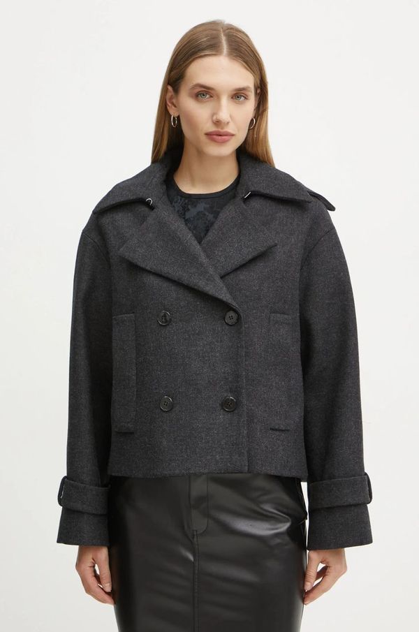 Ivy Oak Kaput Ivy Oak za žene, boja: siva, za prijelazno razdoblje