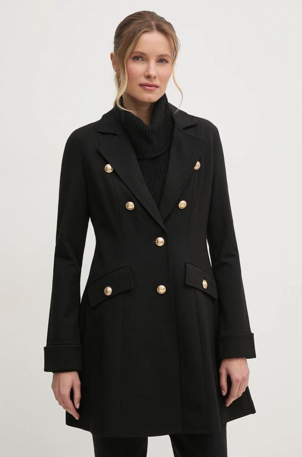 Joseph Ribkoff Kaput Joseph Ribkoff za žene, boja: crna, za prijelazno razdoblje, kopčanje u dva reda, 244951