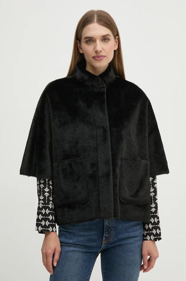 Joseph Ribkoff Kaput Joseph Ribkoff za žene, boja: crna, za zimu, oversize, 243917