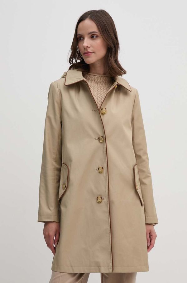 Lauren Ralph Lauren Kaput Lauren Ralph Lauren za žene, boja: bež, za prijelazno razdoblje, 297951260