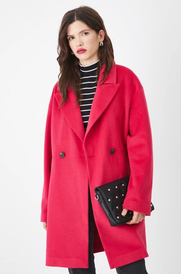 Medicine Kaput Medicine za žene, boja: crvena, za prijelazno razdoblje, oversize