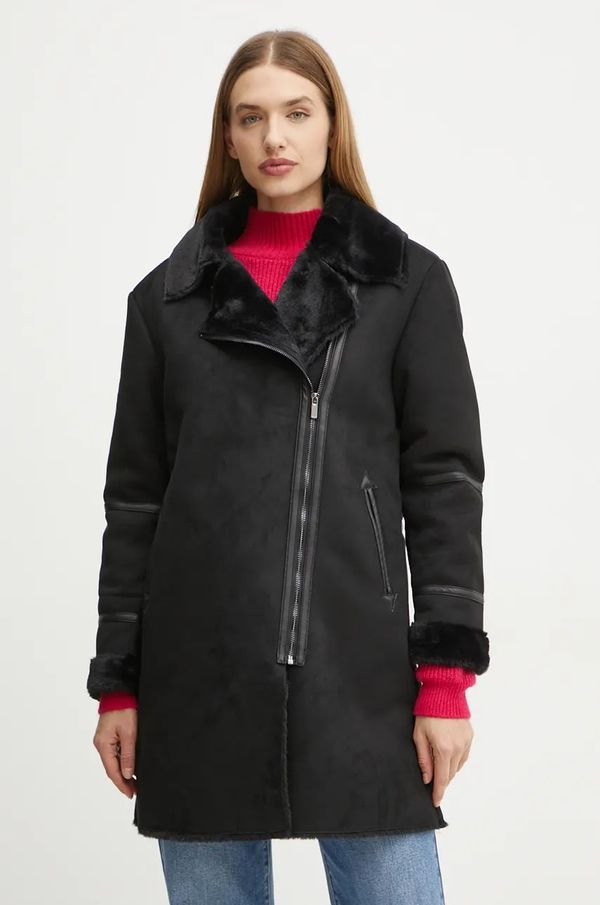 Morgan Kaput Morgan GLANA za žene, boja: crna, za prijelazno razdoblje, GLANA