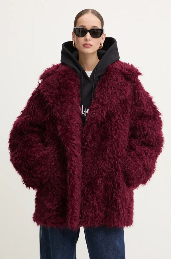 MSGM Kaput MSGM za žene, boja: bordo, za prijelazno razdoblje, 3742MDC17.247808