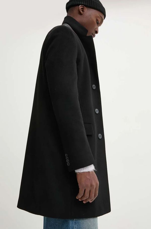 Hugo Kaput od kašmira HUGO boja: crna, za prijelazno razdoblje, 50523954