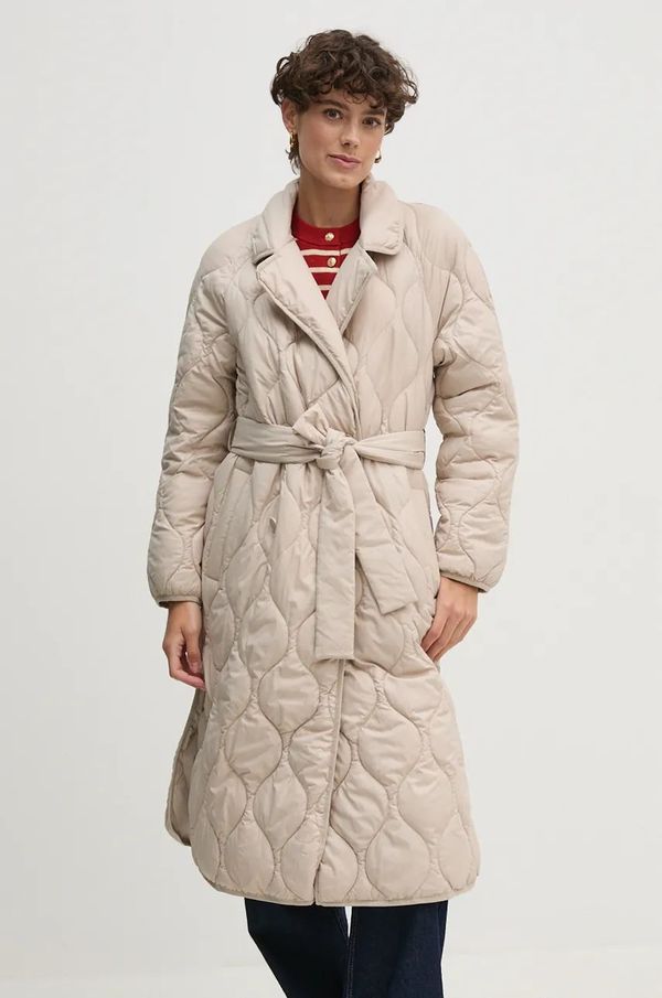 OUI Kaput OUI za žene, boja: bež, za prijelazno razdoblje, oversize, 89459