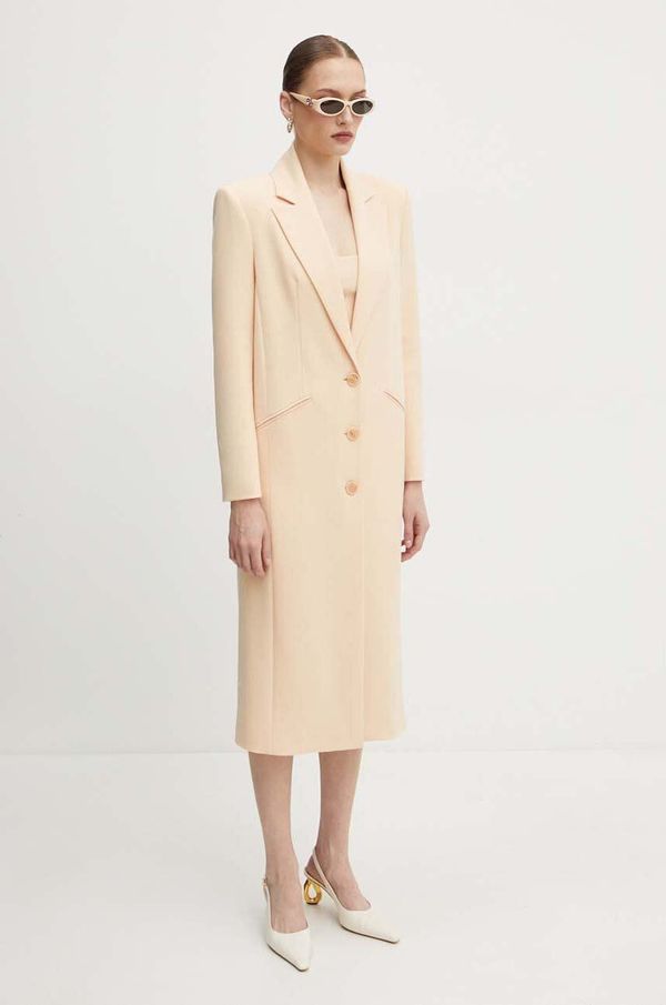 Patrizia Pepe Kaput Patrizia Pepe za žene, boja: bež, za prijelazno razdoblje, 8O0140 A453