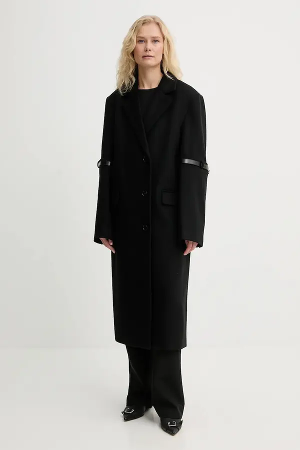 coperni Kaput s dodatkom vune Coperni Logo Belted
