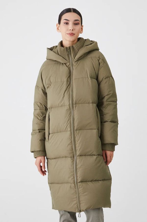 Medicine Kaput s paperjem Medicine za žene, boja: smeđa, za zimu, oversize