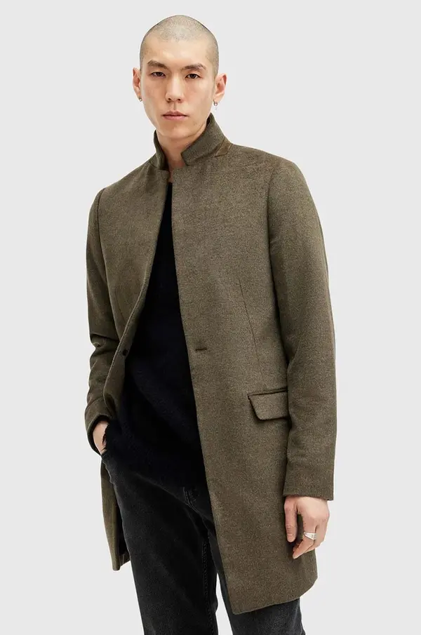 AllSaints Kaput s primjesom vune AllSaints HARGROVE COAT