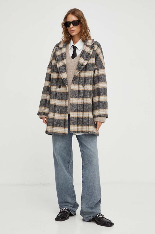 BA&SH Kaput s primjesom vune BA&SH za prijelazno razdoblje, oversize