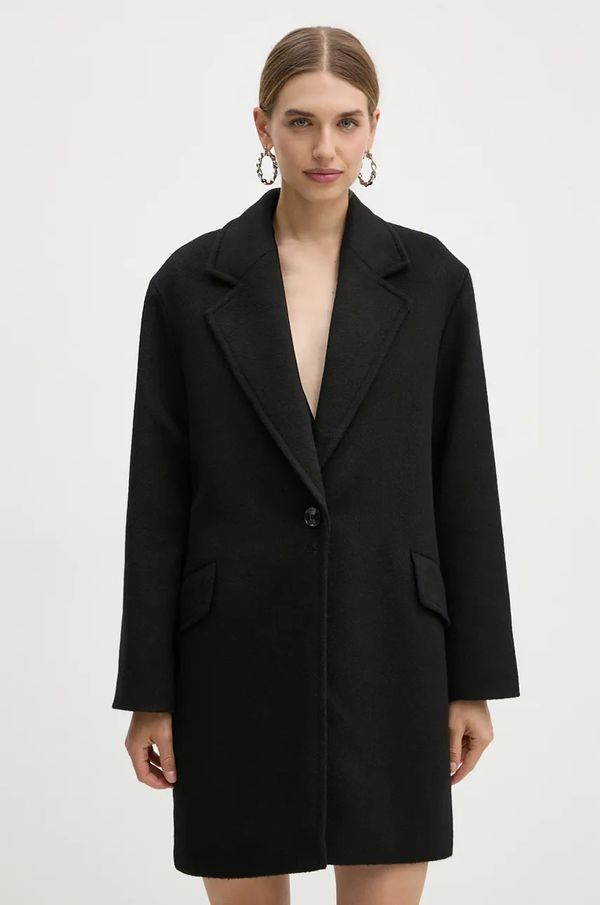 Boss Orange Kaput s primjesom vune Boss Orange boja: crna, za prijelazno razdoblje, oversize, 50518564