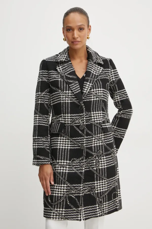 Guess Kaput s primjesom vune Guess DOVER boja: crna, za prijelazno razdoblje, W5RL65 WGWG0