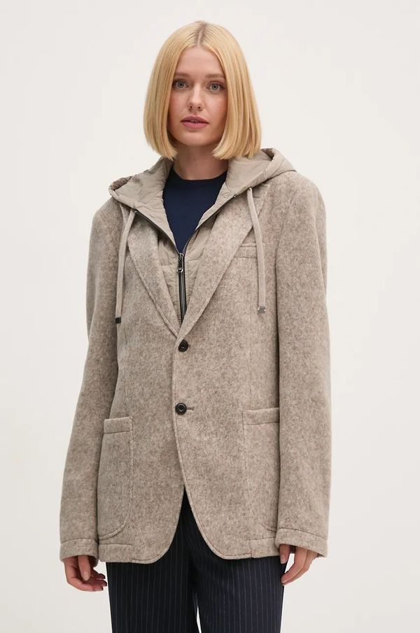 Joop! Kaput s primjesom vune Joop! boja: bež, za prijelazno razdoblje, 30043756