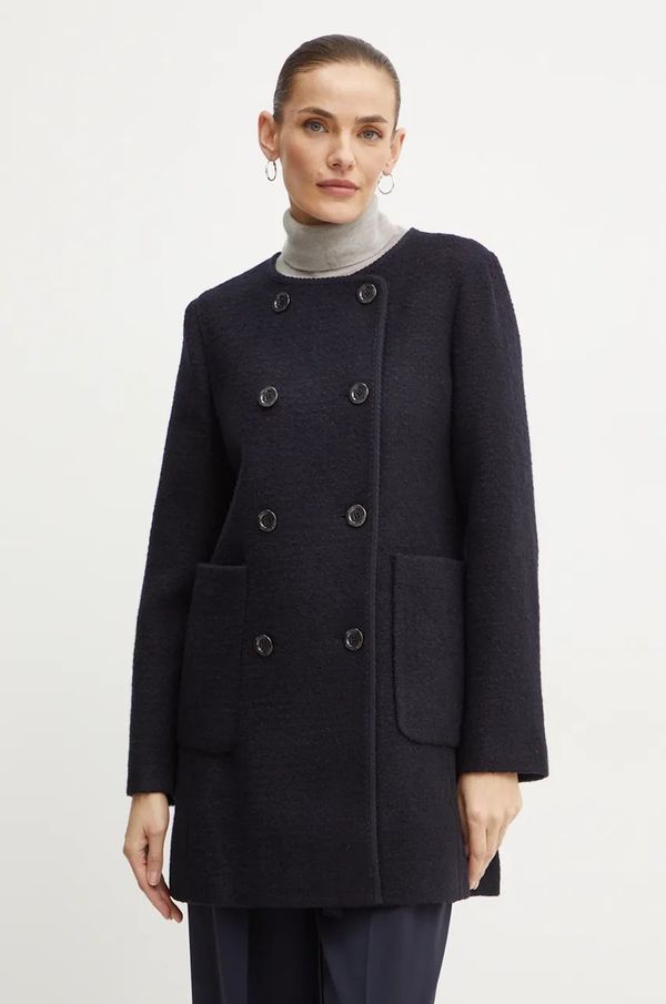 MICHAEL Michael Kors Kaput s primjesom vune MICHAEL Michael Kors boja: crna, za prijelazno razdoblje, kopčanje u dva reda, 77B6754M12