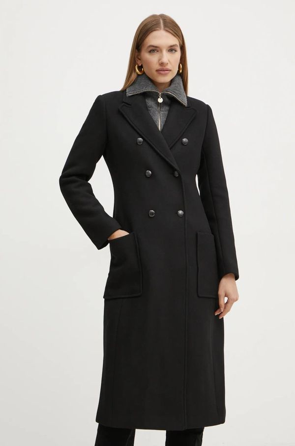 Morgan Kaput s primjesom vune Morgan GMIDI boja: crna, za prijelazno razdoblje, kopčanje u dva reda, GMIDI