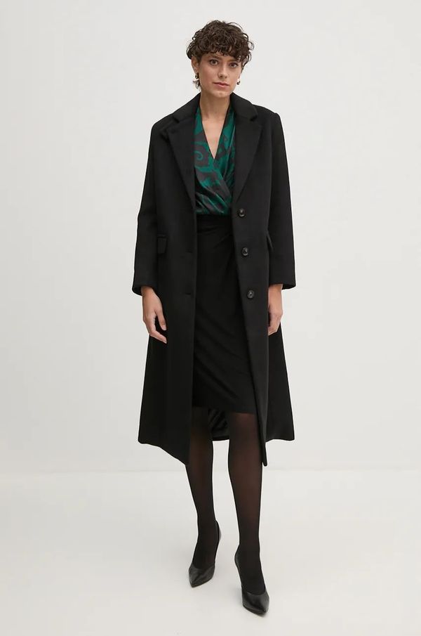 United Colors of Benetton Kaput s primjesom vune United Colors of Benetton boja: crna, za prijelazno razdoblje, 28HFDN069