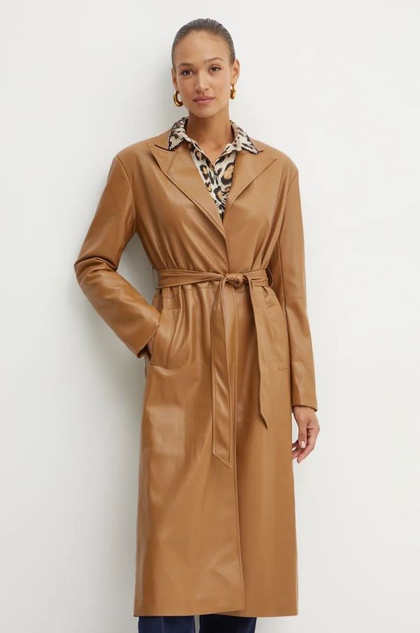 Silvian Heach Kaput Silvian Heach HILDUM za žene, boja: smeđa, za prijelazno razdoblje, GPA24106CP