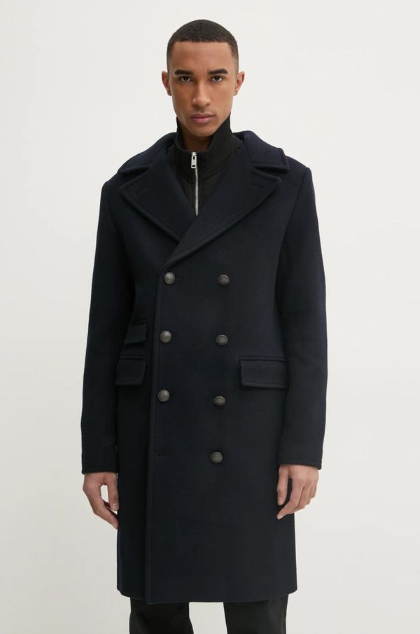 Superdry Kaput Superdry za muškarce, boja: tamno plava, za prijelazno razdoblje, M5011884A-98T