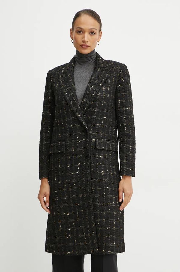 Twinset Kaput Twinset za žene, boja: crna, za prijelazno razdoblje, 242TT2151