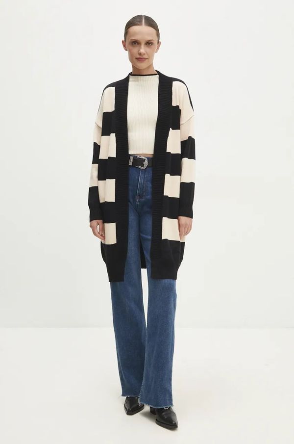 Answear Lab Kardigan Answear Lab za žene, boja: bež