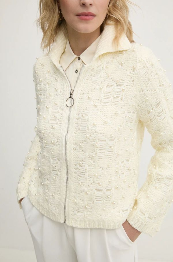 Answear Lab Kardigan Answear Lab za žene, boja: bež, topli