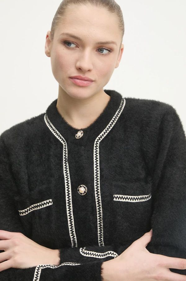 Answear Lab Kardigan Answear Lab za žene, boja: crna