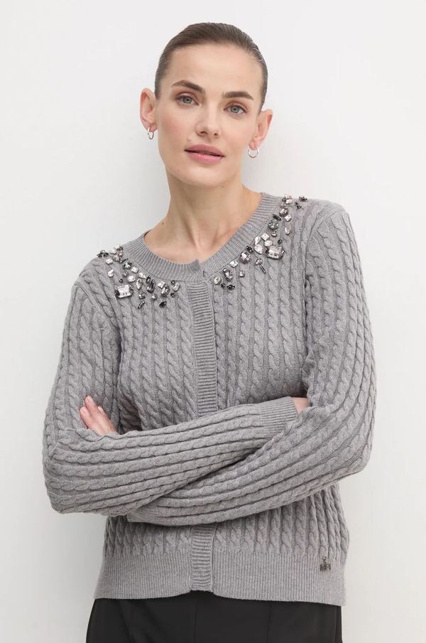 Artigli Kardigan Artigli za žene, boja: siva, lagani, ACMA000067