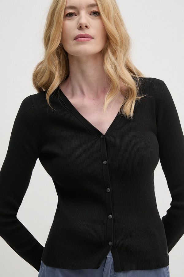 Calvin Klein Jeans Kardigan Calvin Klein Jeans za žene, boja: crna, lagani, J20J224239