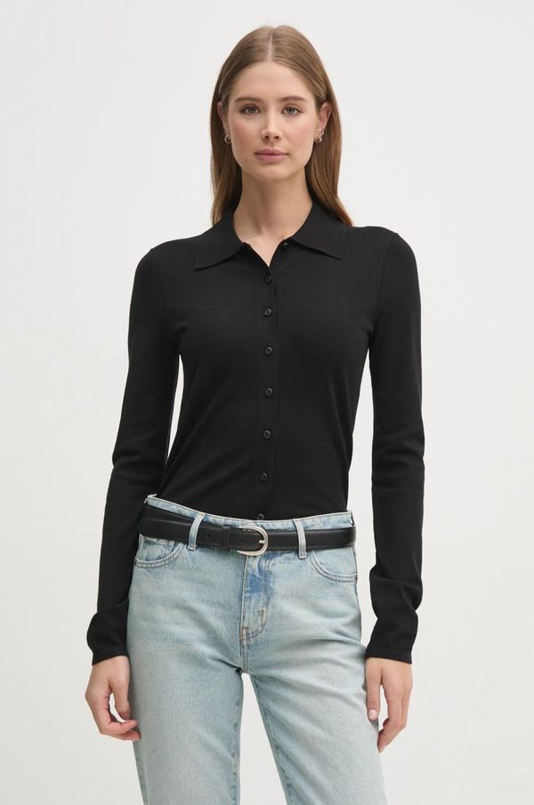 Calvin Klein Kardigan Calvin Klein za žene, boja: crna, lagani, K20K208101