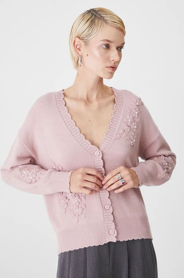 Medicine Kardigan Medicine za žene, boja: ružičasta