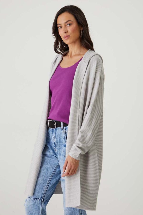 Medicine Kardigan Medicine za žene, boja: siva, lagani