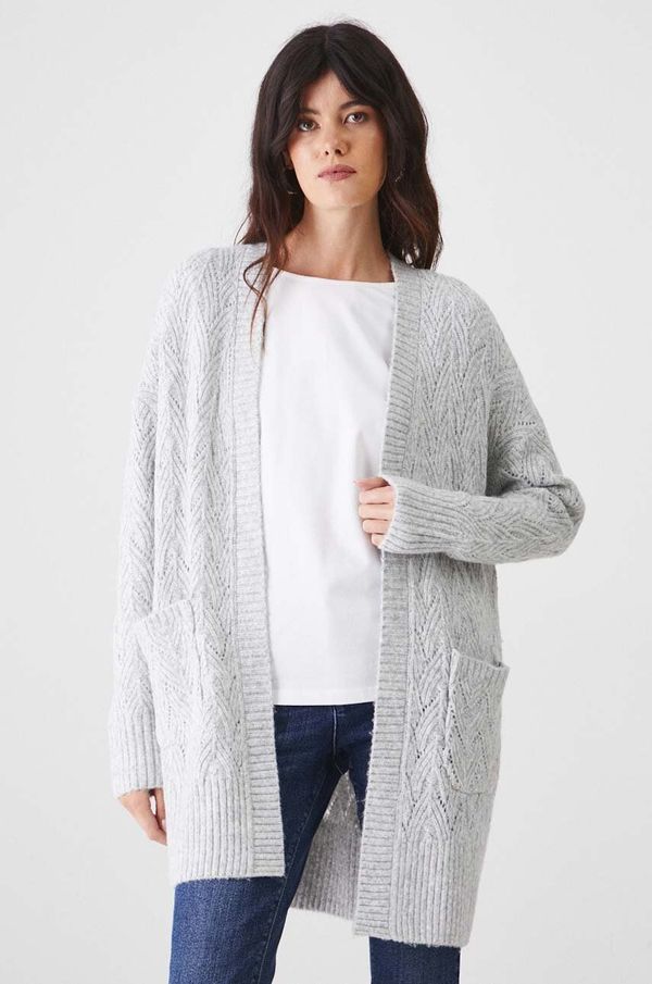 Medicine Kardigan Medicine za žene, boja: siva, topli
