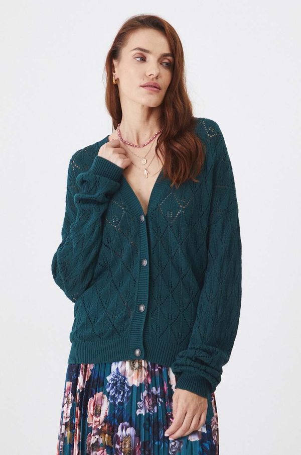 Medicine Kardigan Medicine za žene, boja: zelena