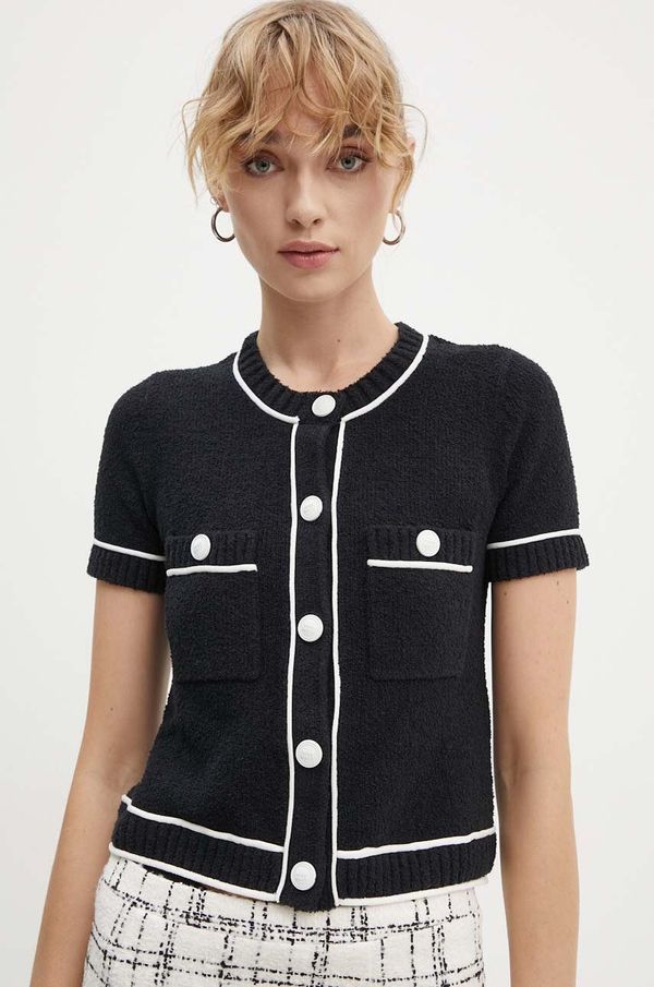 Miss Sixty Kardigan Miss Sixty za žene, boja: crna, lagani, 6L3RJ4570000