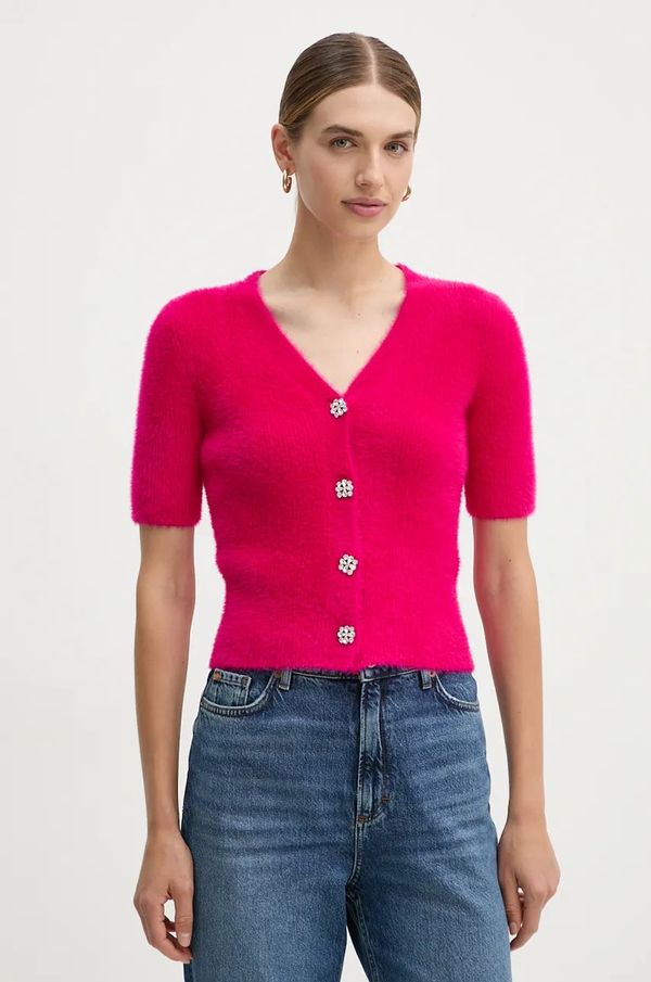 Morgan Kardigan Morgan MCLEM za žene, boja: ružičasta