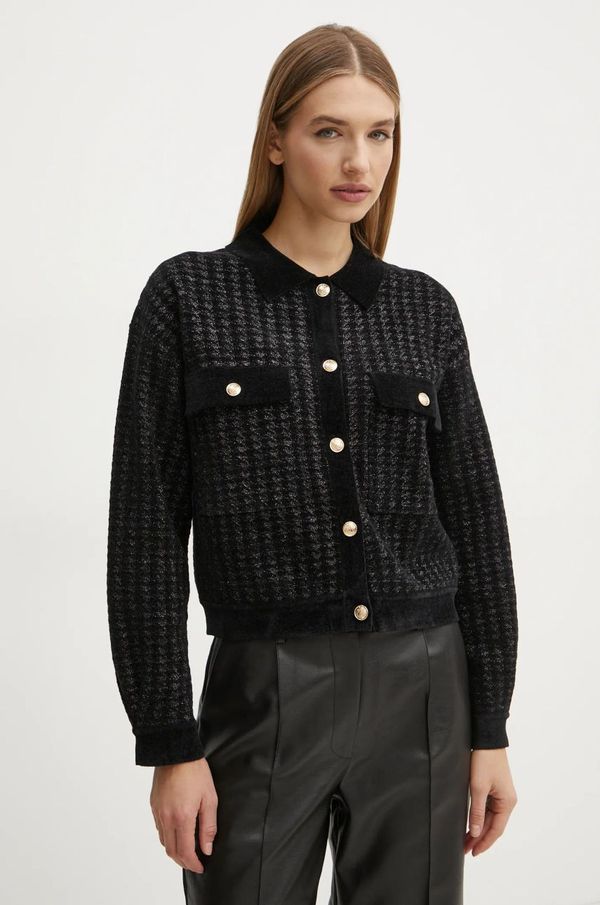 Morgan Kardigan Morgan MVAZOU za žene, boja: crna, MVAZOU
