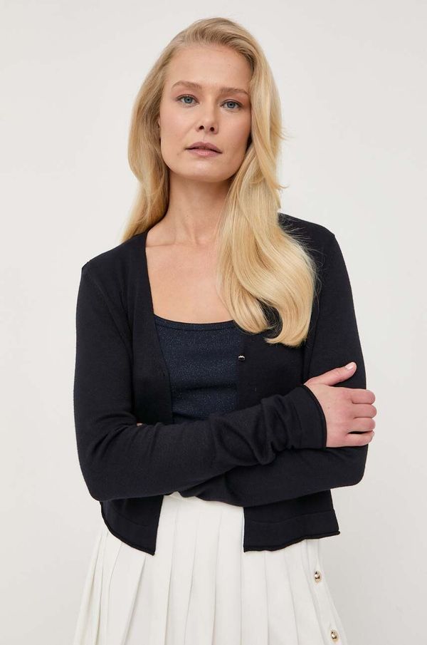 Morgan Kardigan Morgan za žene, boja: tamno plava, lagani